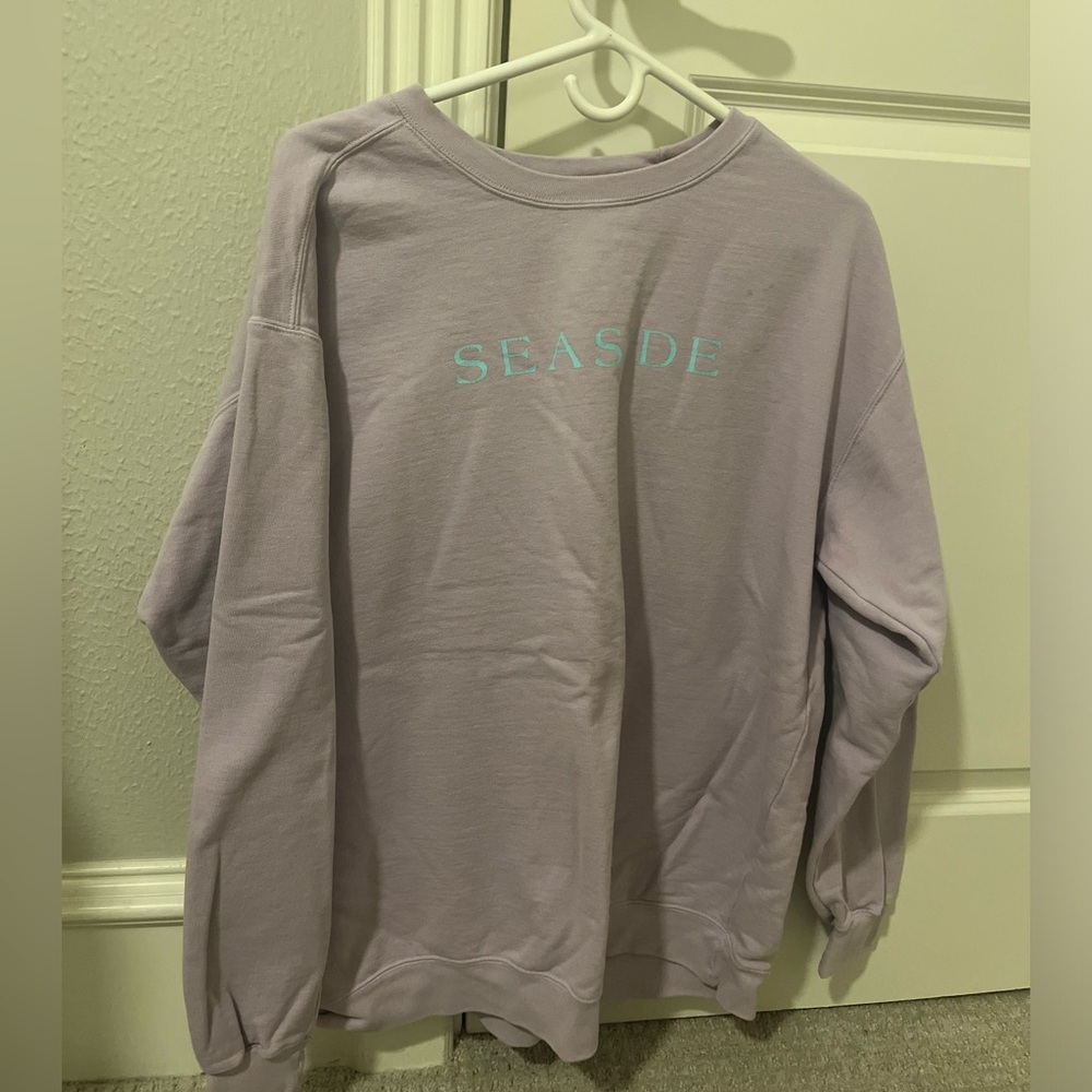 Lavender SEASIDE sweatshirt